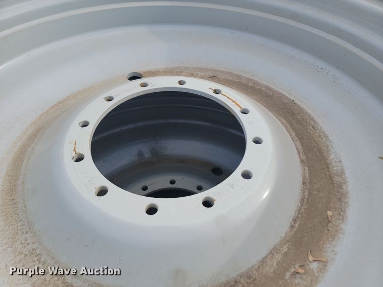 image for item JW9528 (2) Michelin VF 380/90R46 tires and wheels