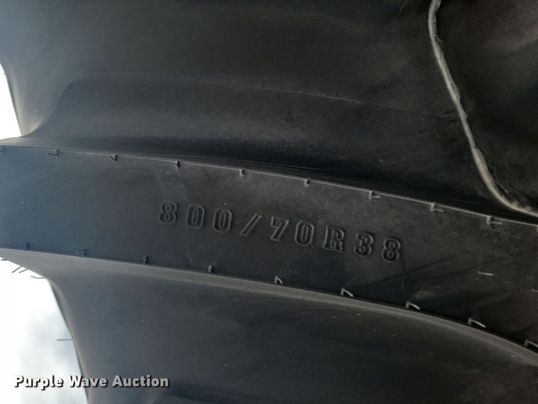 image for item JW9529 (2) Firestone IF 800/70R38 tires and wheels