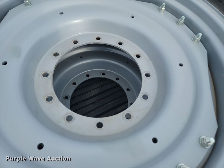 image for item JW9531 (2) Trelleborg TM600 380/80R38 tires and wheels