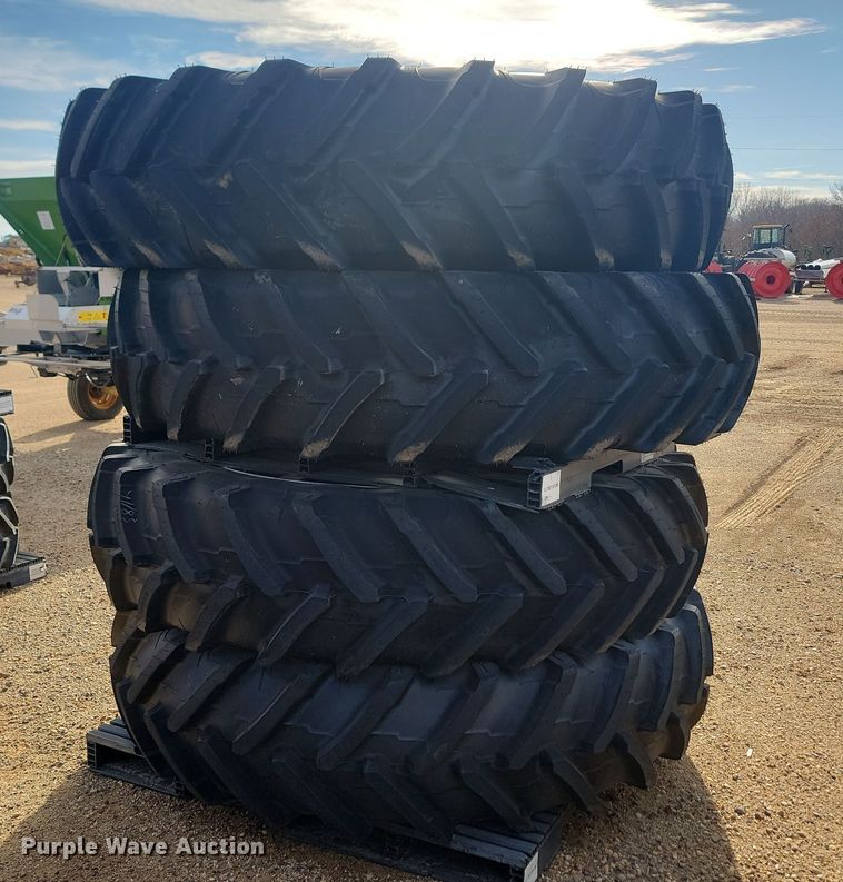 image for item JW9542 (4) Michelin Agribib 2 480/80R50 tires and wheels
