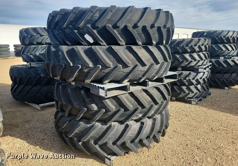 image for item JW9542 (4) Michelin Agribib 2 480/80R50 tires and wheels