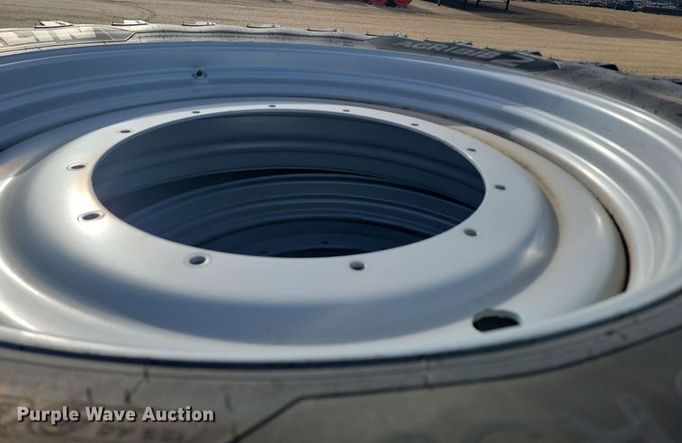 image for item JW9542 (4) Michelin Agribib 2 480/80R50 tires and wheels