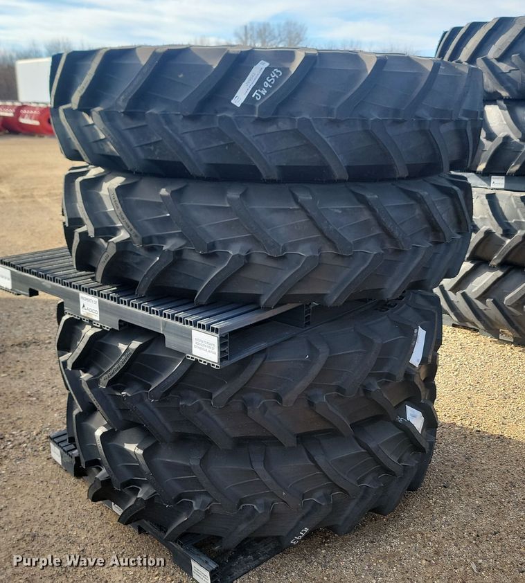 image for item JW9543 (4) Trelleborg T600 380/80R38 tires and wheels