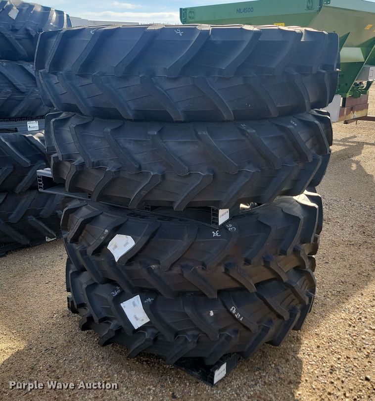 image for item JW9543 (4) Trelleborg T600 380/80R38 tires and wheels