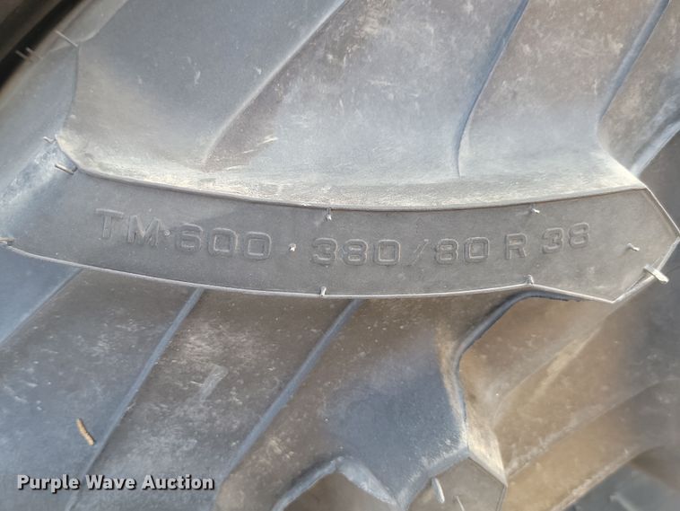 image for item JW9543 (4) Trelleborg T600 380/80R38 tires and wheels
