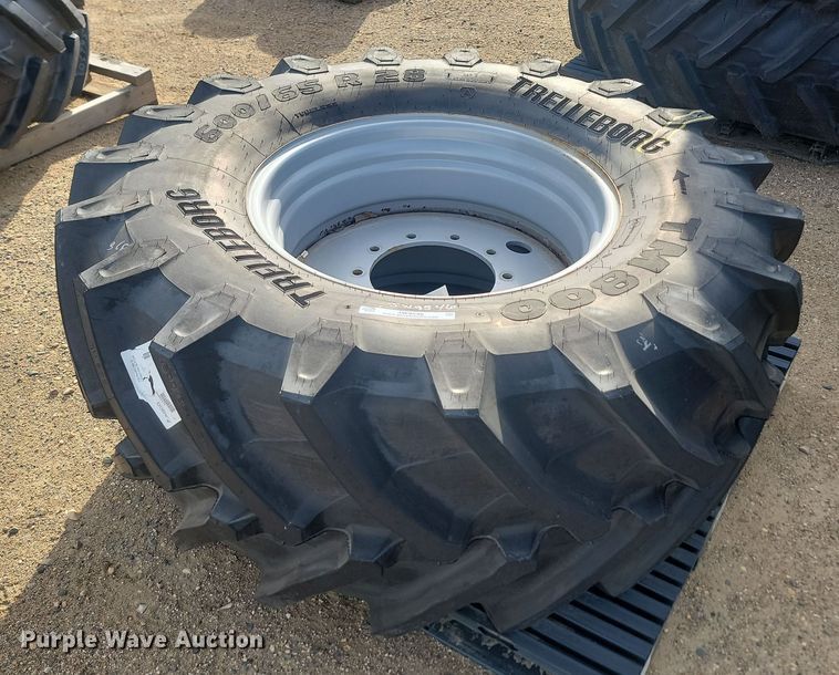image for item JW9546 Trelleborg 600/65R28 tire and wheel