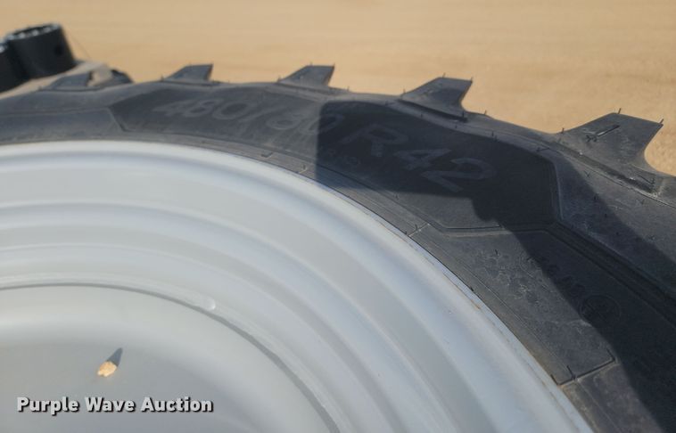 image for item JW9548 (4) Michelin Agribib 2 480/80R43 tires and wheels