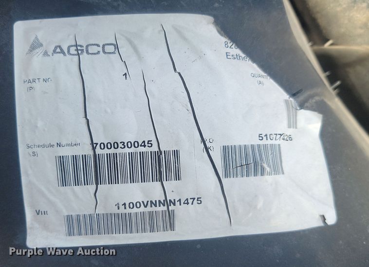 image for item JW9548 (4) Michelin Agribib 2 480/80R43 tires and wheels