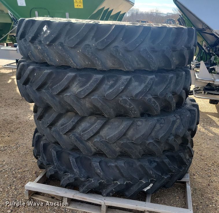 image for item JW9549 (4) Goodyear Ultra Sprayer 380/90R46 tires and wheels