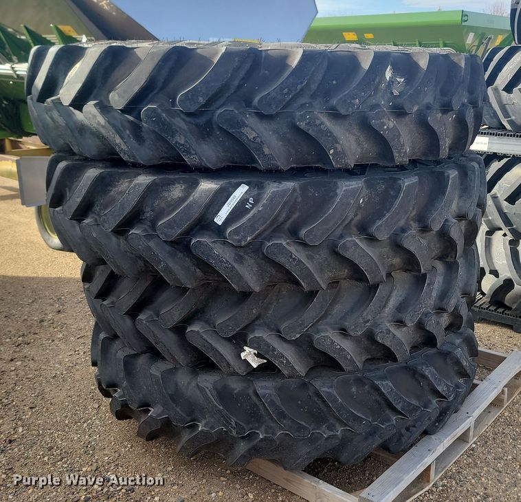 image for item JW9549 (4) Goodyear Ultra Sprayer 380/90R46 tires and wheels