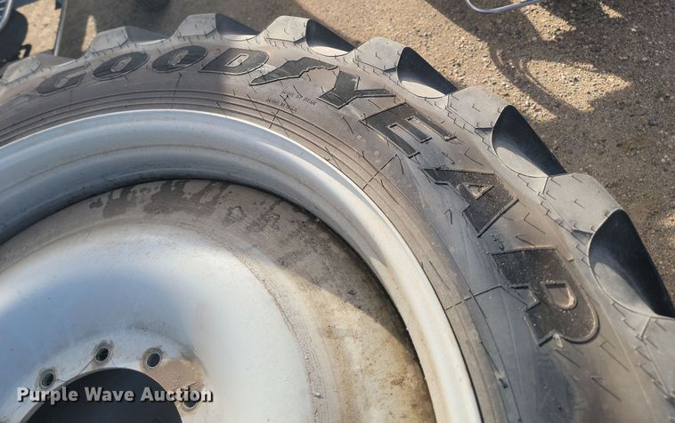 image for item JW9549 (4) Goodyear Ultra Sprayer 380/90R46 tires and wheels