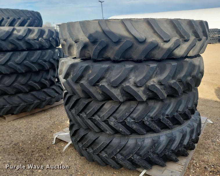 image for item JW9550 (4) Goodyear Ultra Sprayer 380/90R46 tires and wheels