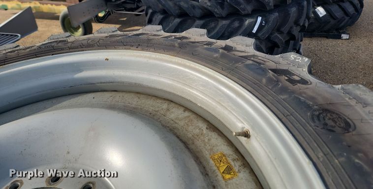 image for item JW9550 (4) Goodyear Ultra Sprayer 380/90R46 tires and wheels