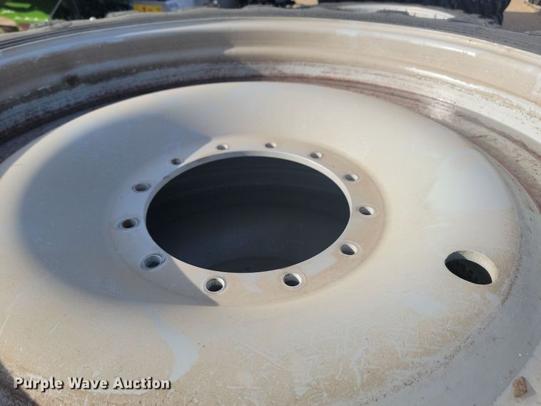 image for item JW9552 (4) Goodyear Ultra Sprayer 380/90R46 tires and wheels