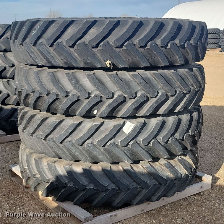 image for item JW9553 (4) Trelleborg 380/90R46 tires and wheels