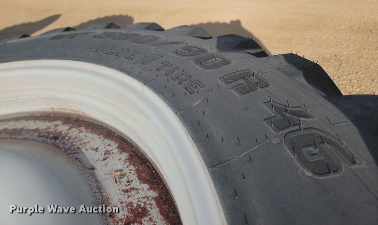 image for item JW9553 (4) Trelleborg 380/90R46 tires and wheels