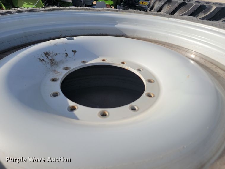 image for item JW9554 (4) Goodyear Ultra Sprayer VF 380/90R46 tires and wheels