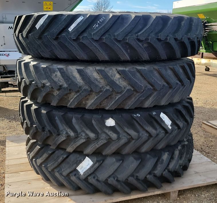 image for item JW9555 (4) Trelleborg VF 380/105R46 tires and wheels