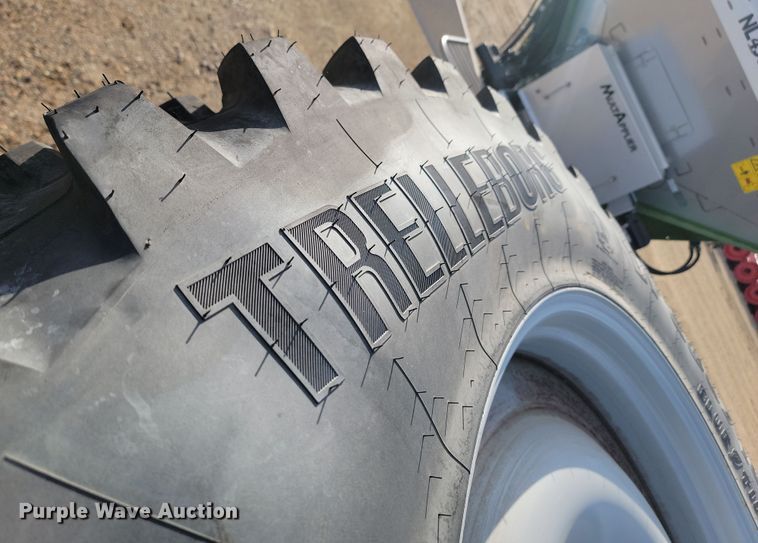 image for item JW9555 (4) Trelleborg VF 380/105R46 tires and wheels