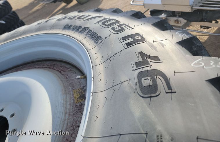 image for item JW9555 (4) Trelleborg VF 380/105R46 tires and wheels