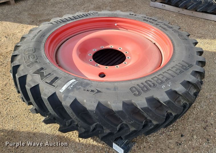 image for item JW9556 Trelleborg VF 380/90R46 tire and wheel