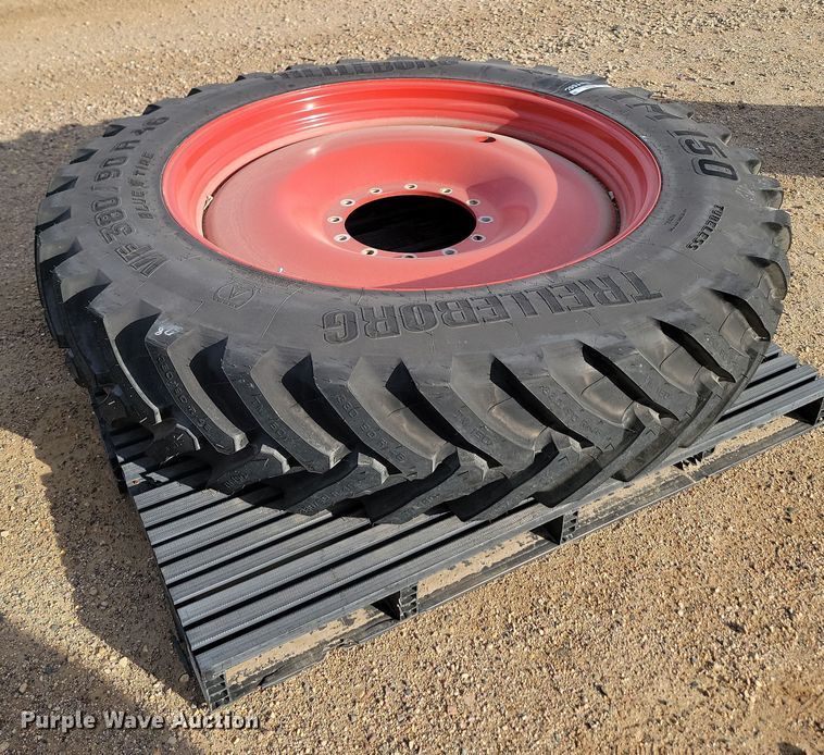 image for item JW9556 Trelleborg VF 380/90R46 tire and wheel