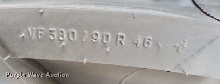 image for item JW9558 (4) Michelin VF 380/90R46 tires and wheels