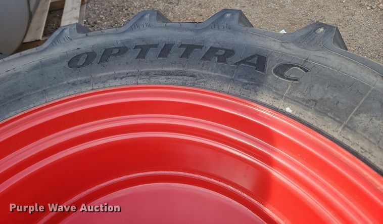 image for item JW9563 (3) Goodyear Optitrac LSW710/60R46 tires and wheels