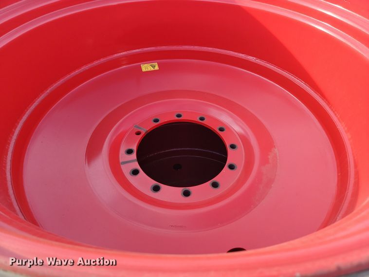 image for item JW9563 (3) Goodyear Optitrac LSW710/60R46 tires and wheels