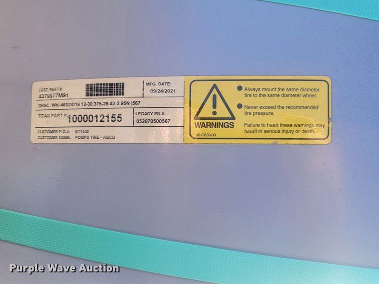 image for item KH9417 (48) Titan 46xDD16 wheels