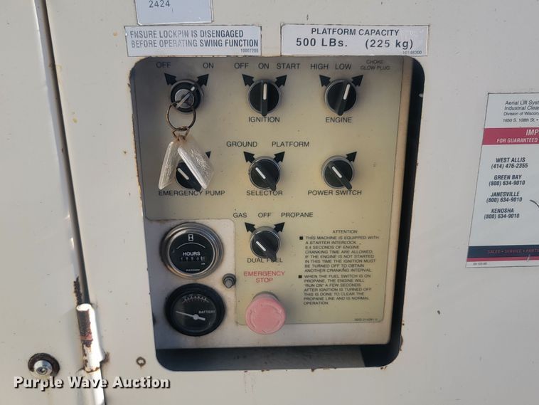 image for item KH9418 Simon 41/24  boom lift