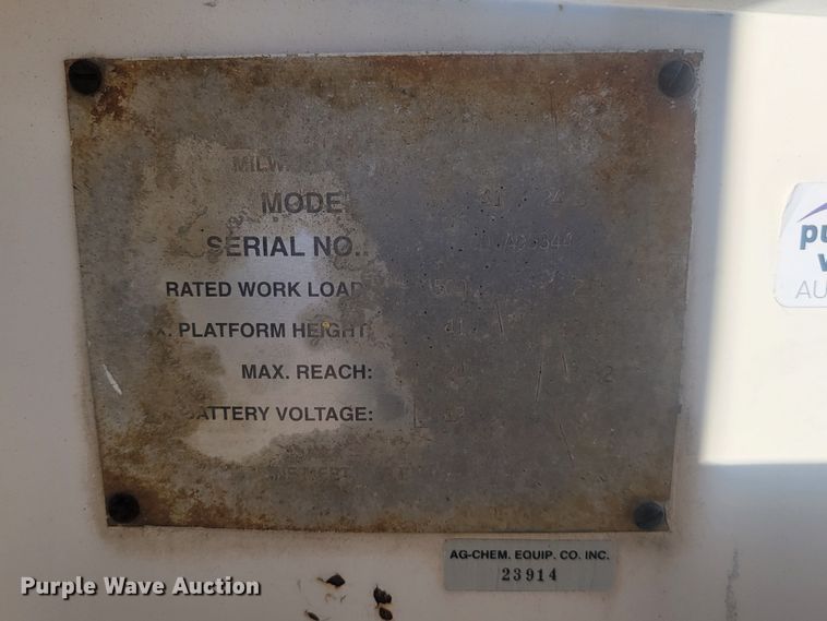 image for item KH9418 Simon 41/24  boom lift