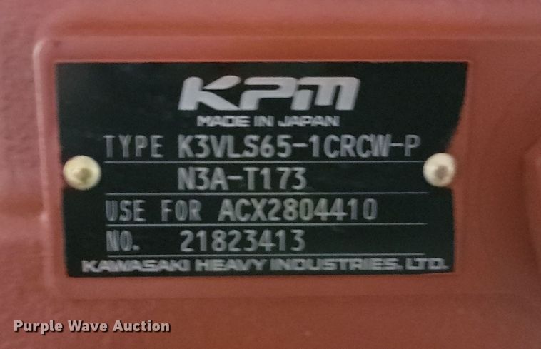 image for item KH9435 (15) KPM KSVLS65-1CRCW-P hydraulic pumps