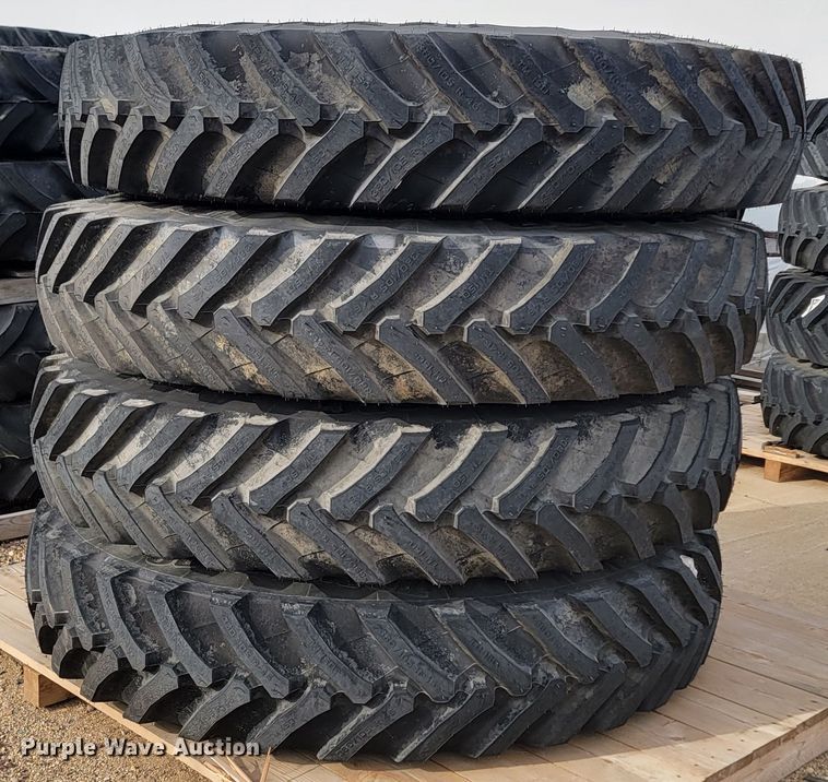 image for item KH9452 (4) Trelleborg TM150 VF 380/105R46 tires and wheels