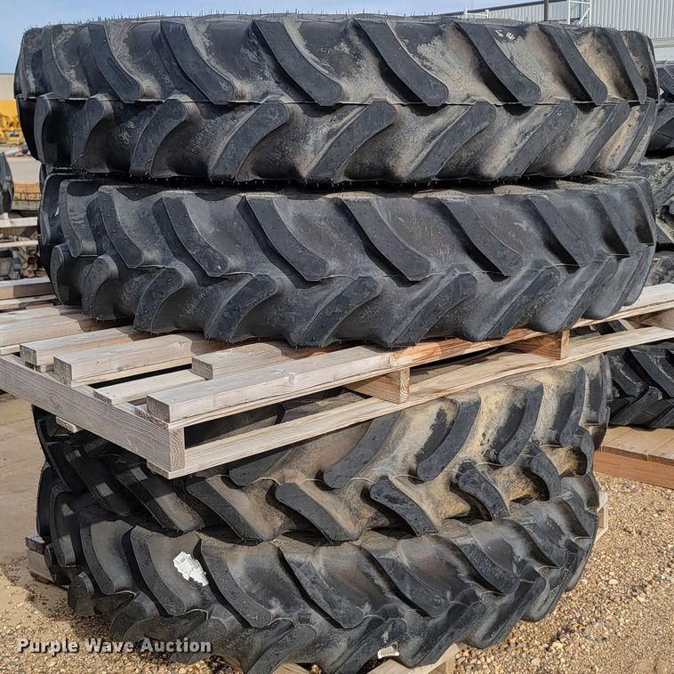 image for item KH9453 (4) Goodyear Ultra Sprayer 380/90R46 tires and wheels