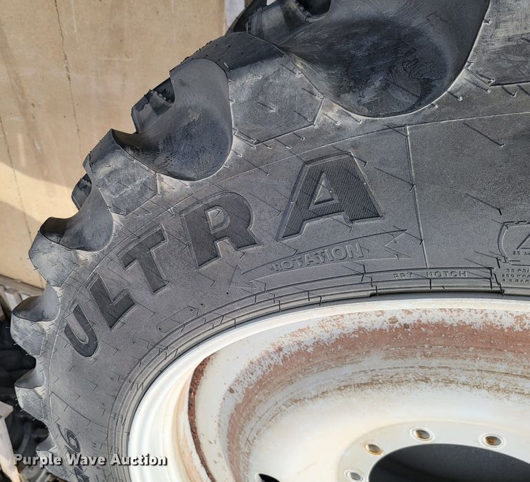 image for item KH9453 (4) Goodyear Ultra Sprayer 380/90R46 tires and wheels