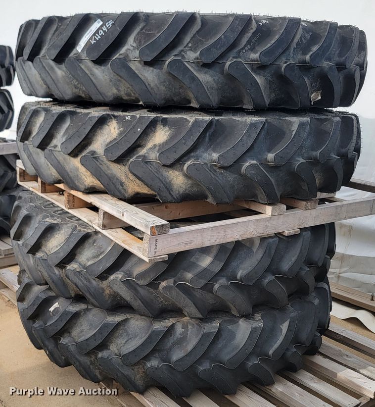 image for item KH9455 (4) Goodyear Ultra Sprayer 380/90R46 tires and wheels