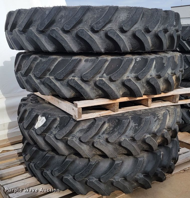 image for item KH9455 (4) Goodyear Ultra Sprayer 380/90R46 tires and wheels