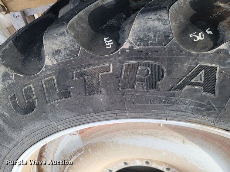 image for item KH9455 (4) Goodyear Ultra Sprayer 380/90R46 tires and wheels