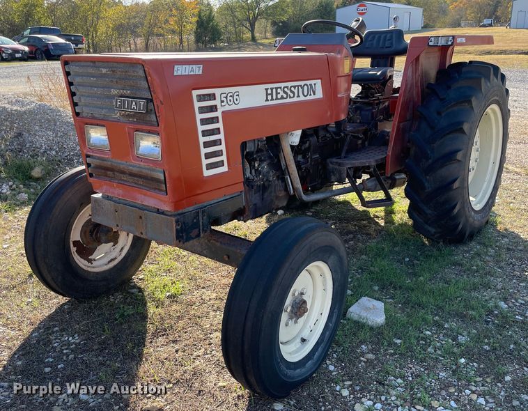 image for item KJ9902 Hesston 566  tractor