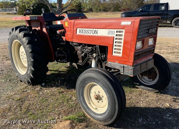 image for item KJ9902 Hesston 566  tractor