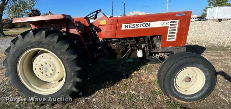 image for item KJ9902 Hesston 566  tractor