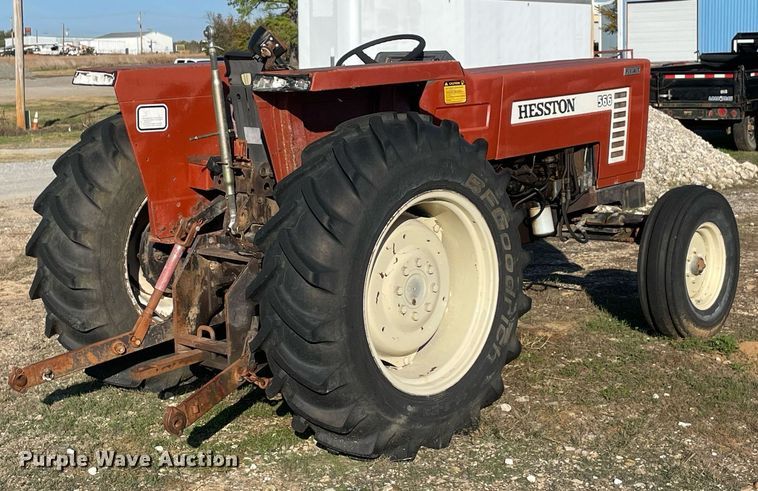 image for item KJ9902 Hesston 566  tractor