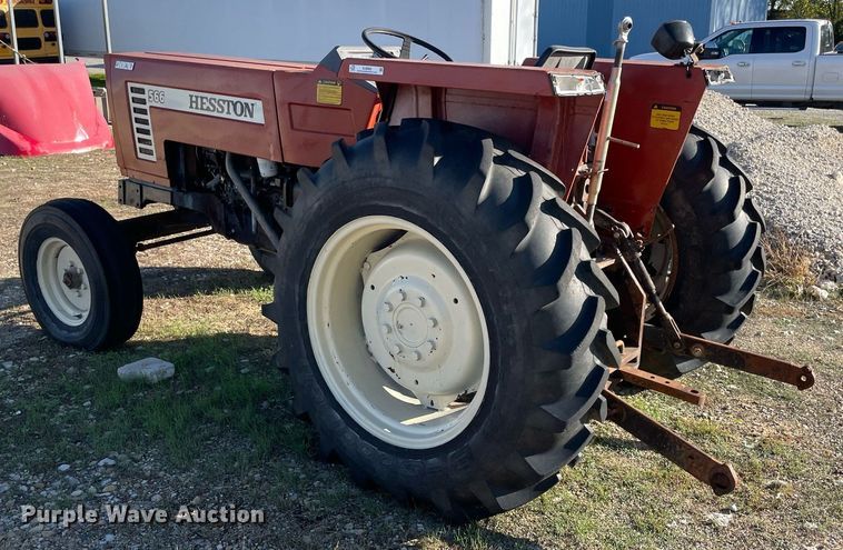 image for item KJ9902 Hesston 566  tractor
