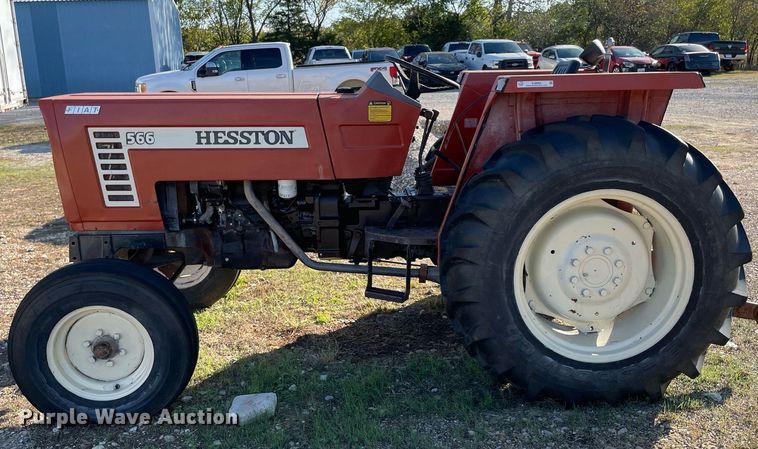 image for item KJ9902 Hesston 566  tractor