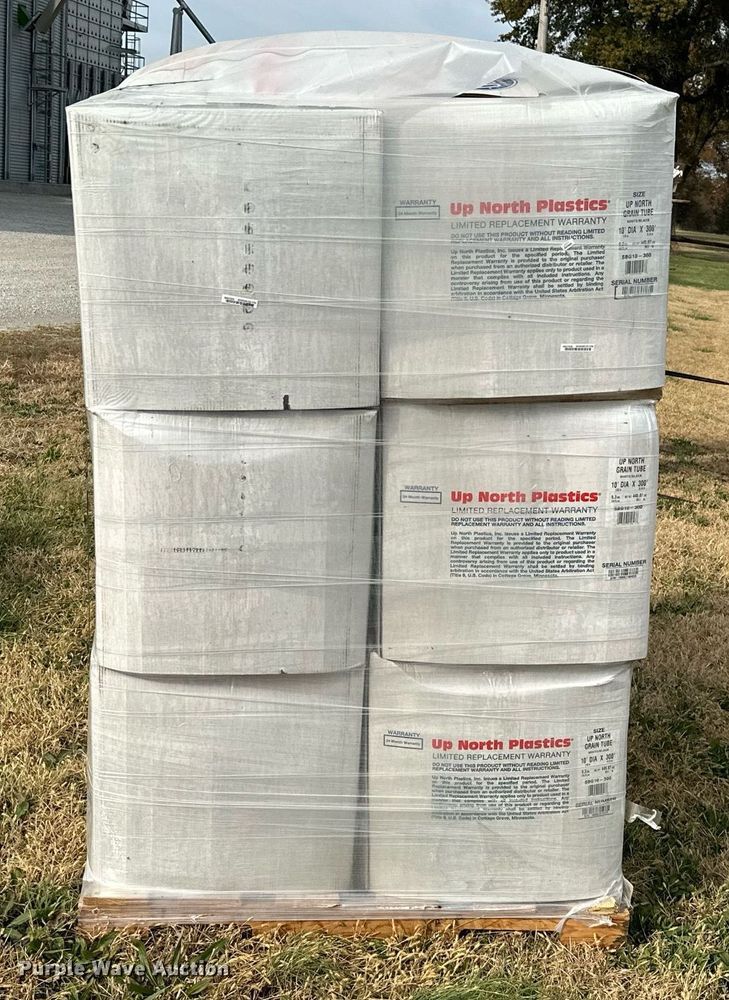 image for item KT9155 (6) Up North Plastics grain tubes