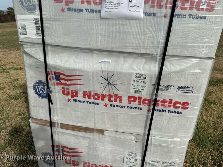 image for item KT9155 (6) Up North Plastics grain tubes