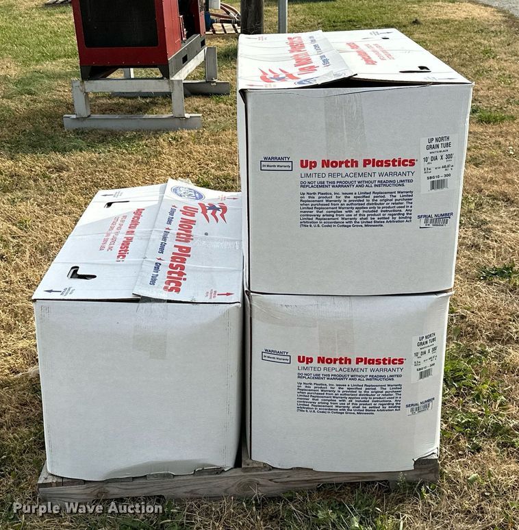 image for item KT9156 (3) UP North Plastics grain tubes