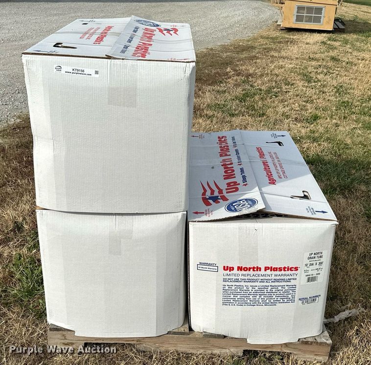 image for item KT9156 (3) UP North Plastics grain tubes