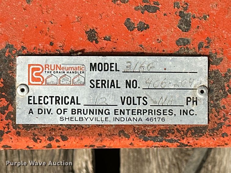 image for item KT9162 Runeumatic 316G  grain vacuum